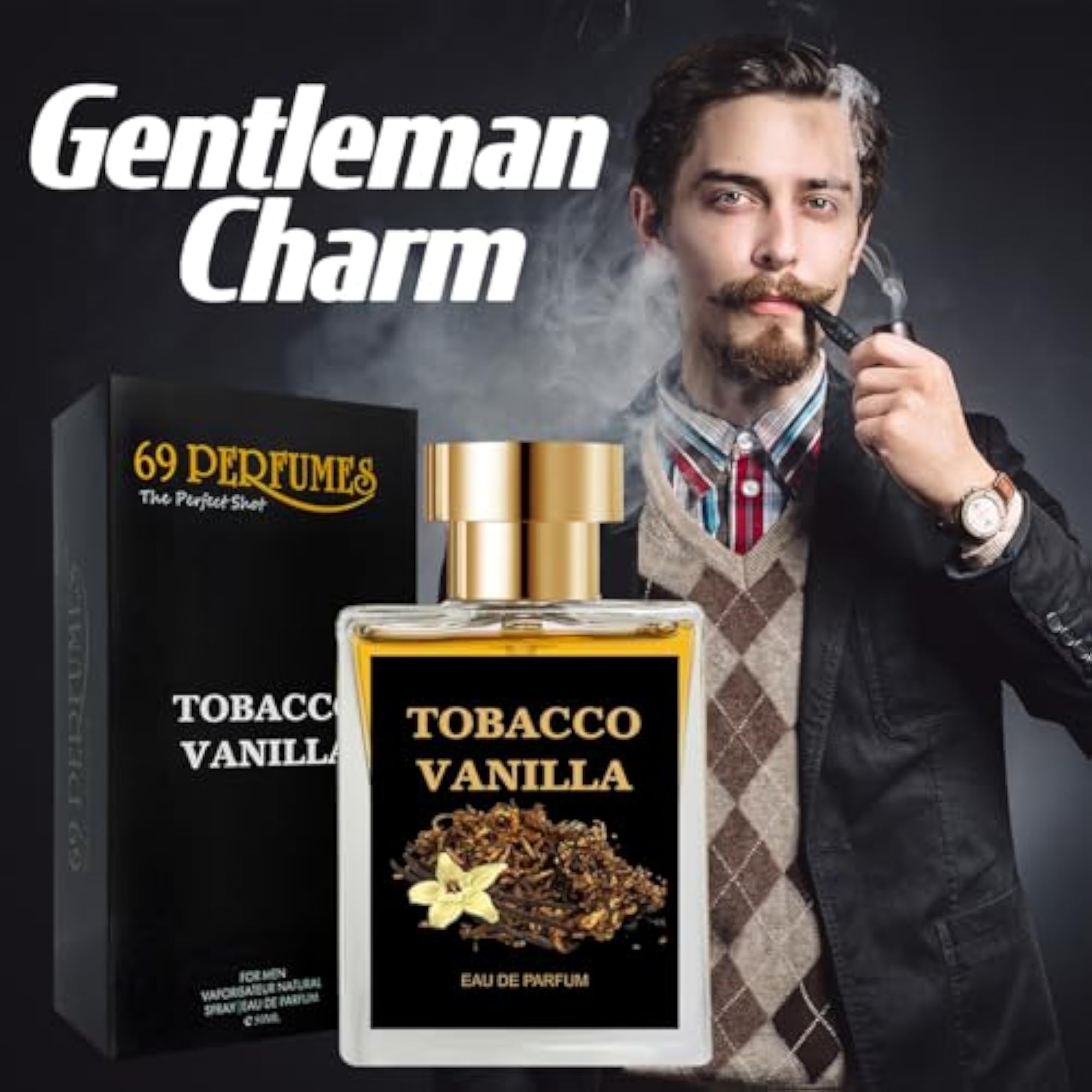 Tobacco Vanilla Perfume for Men, 50ml